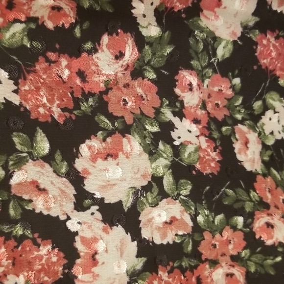 💕VICI💕 Floral Ruched Long Sleeve Minidress ~ Black Floral Print XL NWOT - Picture 11 of 14